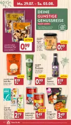 Gazetka promocyjna Aldi Nord - Von Montag - Gazetka - ważna od 03.08 do 03.08.2024 - strona 10 - produkty: aldi, Asia Green Garden, auer, bamboo, beutel, eis, fertiggericht, fisch, flasche, gin, ingwer, kokos, kokosmilch, korn, küche, lachs, meerrettich, milch, Mode, ndk, nuss, pilze, reis, Rettich, sauce, snack, snack time, soja, sojasauce, Sushi, thunfisch, Ti, tisch, wasa, würzsauce, Yo, YouCook, ZTE