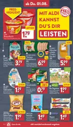 Gazetka promocyjna Aldi Nord - Von Montag - Gazetka - ważna od 03.08 do 03.08.2024 - strona 26 - produkty: aldi, angebot, angebote, aufstrich, Becher, beutel, bio, bonbons, braten, bratwurst, brot, brotaufstrich, butter, eis, elle, fleisch, gin, grill, gurke, Käse, knoblauch, knorr, kochschinken, kotelett, milch, nippon, Popp, pute, reis, rind, rindfleisch, ring, rostbratwurst, sahne, sauce, schinken, Spezi, Sucuk, Sweetland, teigwaren, teller, thüringer rostbratwurst, Ti, trolli, wurst