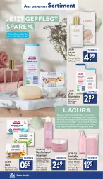 Gazetka promocyjna Aldi Nord - Von Montag - Gazetka - ważna od 03.08 do 03.08.2024 - strona 32 - produkty: aldi, beutel, body, Eau de parfum, eis, flasche, Handseife, Körperlotion, kosmetik, Lotion, parfum, reis, Seife, Spezi, Ti, tiefpreis, Tiere