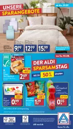 Gazetka promocyjna Aldi Nord - Von Montag - Gazetka - ważna od 03.08 do 03.08.2024 - strona 33 - produkty: aldi, aus der tiefkühlung, auto, backfisch, Bau, baumwolle, bett, bettwäsche, beutel, chips, filegro, fisch, flasche, funny-frisch, garnitur, gin, iglo, kissen, Kissenbezug, kopfkissen, kopfkissenbezug, lätta, limette, magazin, margarine, Mett, Ofen, ofen-backfisch, papier, Ria, telefon, Ti, wolle, ZTE