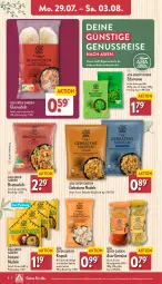 Gazetka promocyjna Aldi Nord - Von Montag - Gazetka - ważna od 03.08 do 03.08.2024 - strona 8 - produkty: aldi, Asia Green Garden, aus der tiefkühlung, beutel, braten, eis, gin, ilag, küche, mam, Mode, nudel, nudeln, nuss, reis, Schal, Schale, snack, Ti, tisch, ZTE