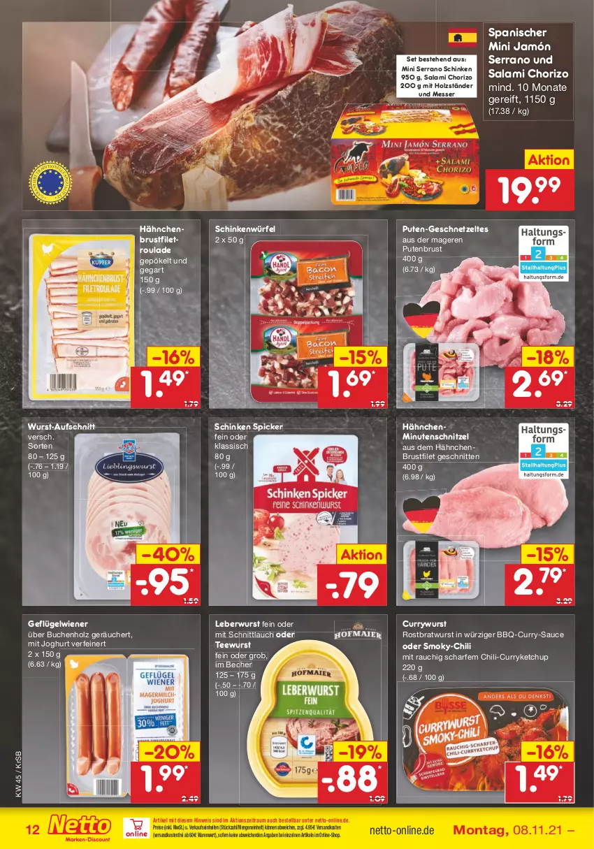 Aktueller Prospekt Netto Marken-Discount - Filial Angebote - von 08.11 bis 13.11.2021 - strona 12