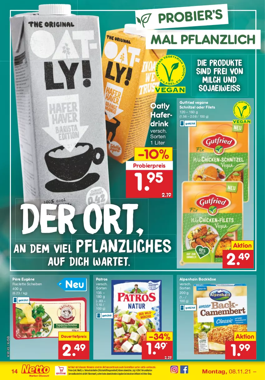 Aktueller Prospekt Netto Marken-Discount - Filial Angebote - von 08.11 bis 13.11.2021 - strona 14