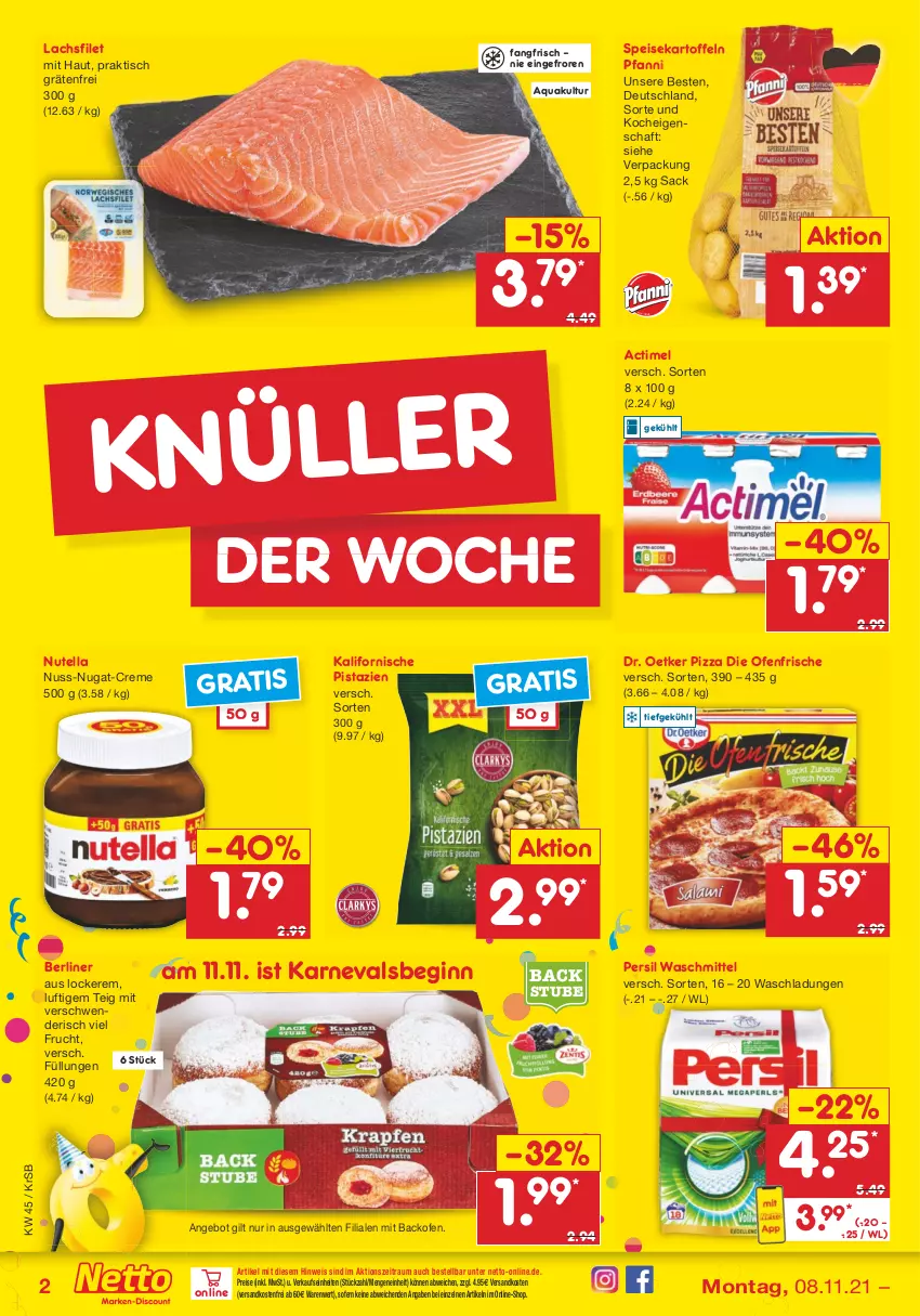 Aktueller Prospekt Netto Marken-Discount - Filial Angebote - von 08.11 bis 13.11.2021 - strona 2