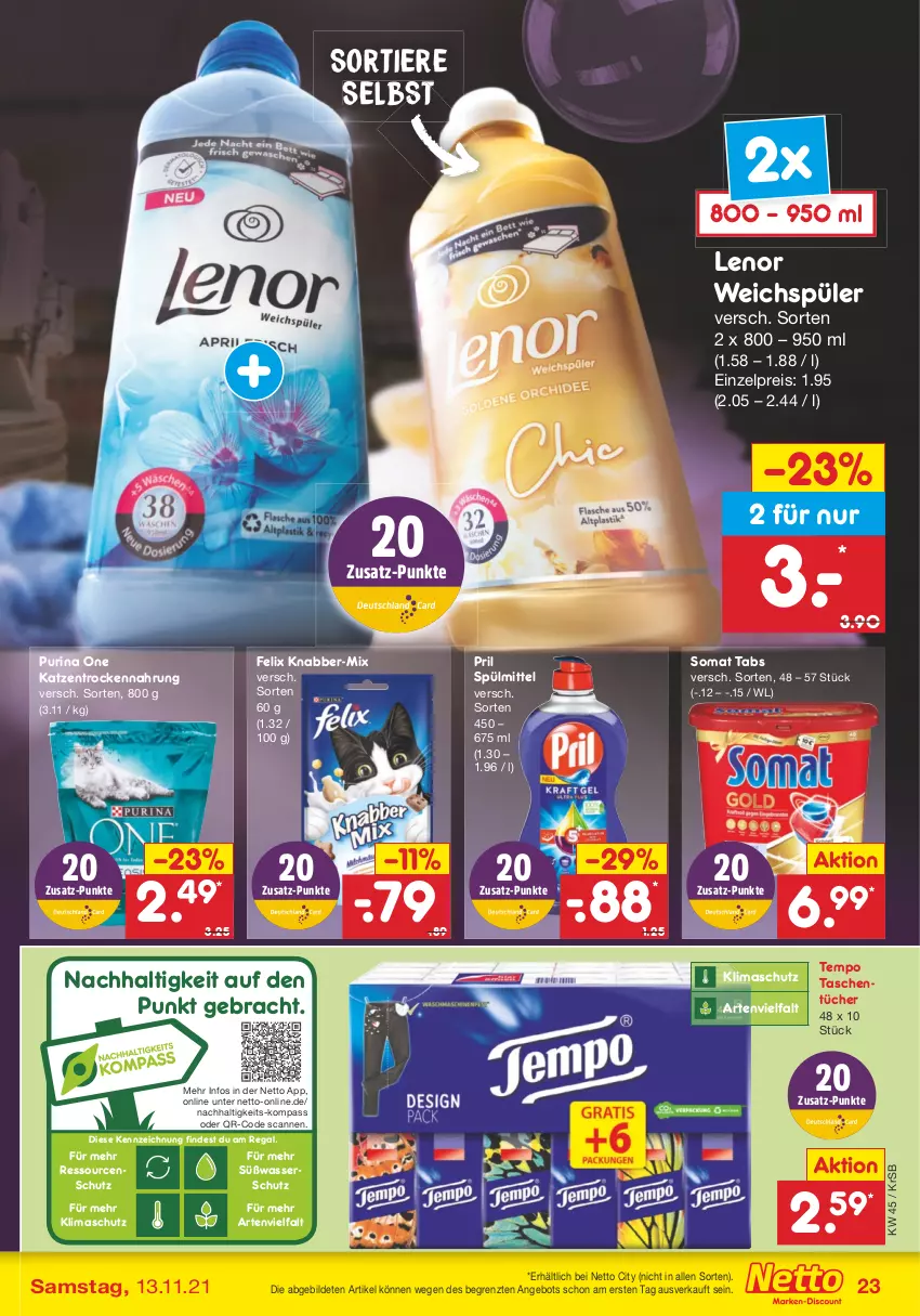 Aktueller Prospekt Netto Marken-Discount - Filial Angebote - von 08.11 bis 13.11.2021 - strona 23