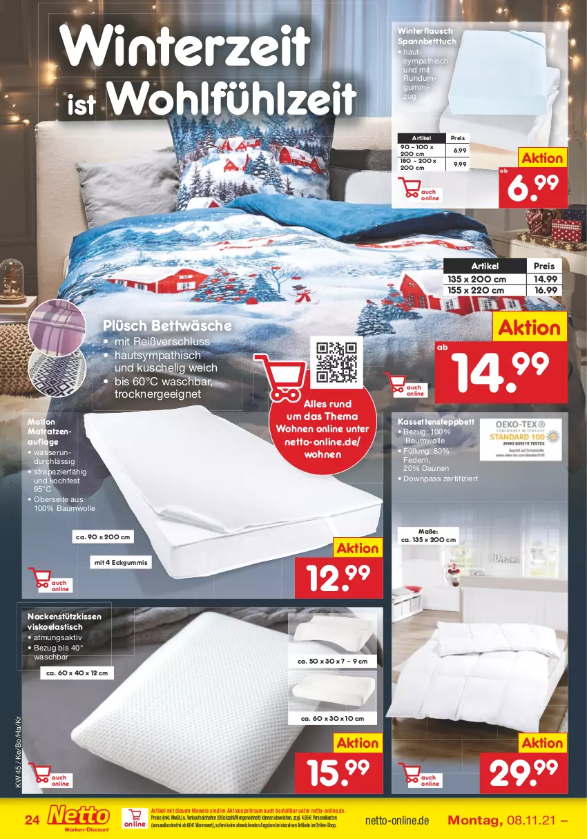 Aktueller Prospekt Netto Marken-Discount - Filial Angebote - von 08.11 bis 13.11.2021 - strona 24