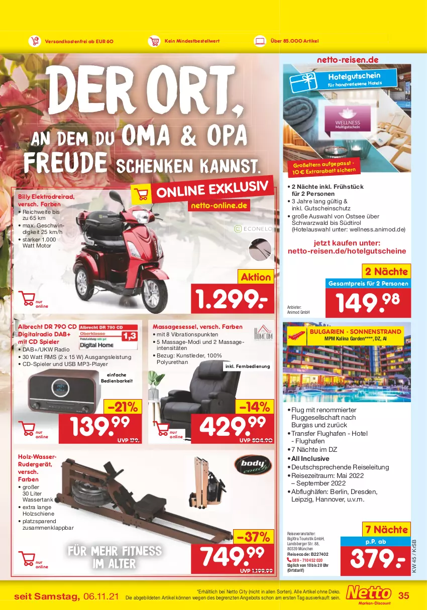 Aktueller Prospekt Netto Marken-Discount - Filial Angebote - von 08.11 bis 13.11.2021 - strona 35