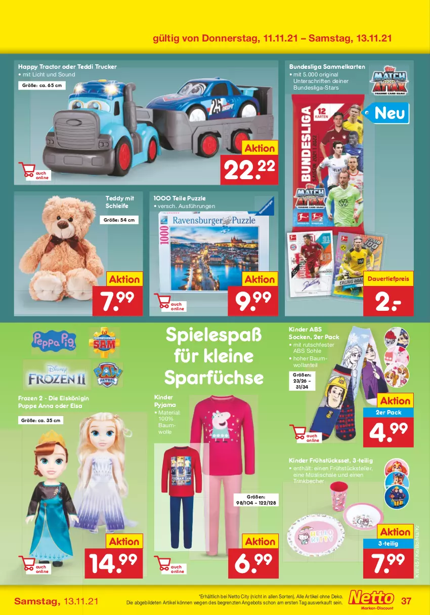 Aktueller Prospekt Netto Marken-Discount - Filial Angebote - von 08.11 bis 13.11.2021 - strona 37