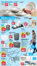 Gazetka promocyjna Thomas Philipps - Gazetka - ważna od 23.05 do 23.05.2026 - strona 21 - produkty: akku, bambus, batterie, Behälter, besteck, beutel, bodenstaubsauger, bürste, cleanmaxx, decke, Deckel, edelstahl, eier, elle, gabel, geschirr, Heu, Holz, kaffee, Klarsichtbox, korb, kraft, leine, LG, Löffel, messer, mikrofaser, Mode, papier, Reinigung, schüssel, staubsauger, Tasche, Teleskop, teller, Ti, tuc, wandhalterung, wäschekorb