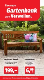 Gazetka promocyjna Thomas Philipps - Gazetka - ważna od 23.05 do 23.05.2026 - strona 3 - produkty: Bank, blume, blumen, eis, Garten, gartenbank, Holz, kissen, rwe, Ti, wasser