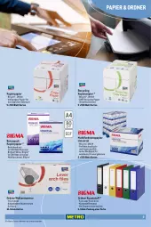 Gazetka promocyjna Metro - Office Sortiment - Seite 3 - Gazetka - ważna od 01.06 do 01.06.2026 - strona 3 - produkty: auer, Brei, Clin, din a4, drucker, eis, Elektro, elle, ente, getränk, getränke, kopierpapier, Metro, metro gastro, office, ordner, papier, Rauch, Reinigung, Reinigungsmittel, reis, snack, snacks, Ti, tiefpreis, uhr, werkzeug, werkzeuge