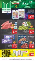 Gazetka promocyjna Marktkauf - Prospekt - Gazetka - ważna od 11.03 do 11.03.2023 - strona 1 - produkty: angebot, angebote, bio, eis, flammkuchen, gin, Kartenspiel, kuchen, lamm, milka, Ofen, original wagner, pizza, reis, schoko, schokolade, steinofen, steinofen pizza, tafeltrauben, tee, Ti, trauben, uhr, wagner, ZTE