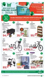 Gazetka promocyjna Marktkauf - Prospekt - Gazetka - ważna od 11.03 do 11.03.2023 - strona 25 - produkty: angebot, angebote, Bau, bollerwagen, eis, Fahrrad, Garten, hocker, Holz, HP, Kette, latte, Mountainbike, natur, ndk, pflanze, pflanzen, promax, regal, reis, Schal, shimano, Sport, Ti, tisch, tischplatte, Tischplatten, tomate, tomaten, Transportwagen