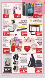 Gazetka promocyjna Marktkauf - Prospekt - Gazetka - ważna od 11.03 do 11.03.2023 - strona 31 - produkty: akku, arlo, ball, bambus, Bank, beistelltisch, body, buch, bürste, bürsten, decke, Deckel, deka, dell, eis, elle, flasche, frontkamera, Holz, HP, ips-display, kamera, latte, led-licht, Mode, natur, nokia, orchidee, powerbank, reis, rucksack, sac, smartphone, smartphones, smartwatch, spiegel, Sport, Ti, tisch, tischplatte, Tischplatten, topf, wasser, Weste