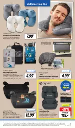 Gazetka promocyjna Lidl - Aktionsprospekt - Gazetka - ważna od 18.05 do 18.05.2024 - strona 27 - produkty: angebot, asti, auto, coupon, dell, eis, Kinder, Kindersitz, kissen, kopfstütze, LG, Mode, nackenstützkissen, passend für alle, Persona, reis, ring, Sitzerhöhung, sonnenschutz, spee, Ti, werkzeug