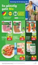 Gazetka promocyjna Lidl - Aktionsprospekt - Gazetka - ważna od 18.05 do 18.05.2024 - strona 47 - produkty: angebot, bio, eis, fleisch, fleischwurst, ingwer, lachs, Räucherlachs, reis, Spezi, Ti, vita, wiener, wiener würstchen, wurst, würstchen, ZTE