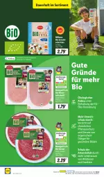 Gazetka promocyjna Lidl - Aktionsprospekt - Gazetka - ważna od 18.05 do 18.05.2024 - strona 48 - produkty: auer, aufschnitt, Bau, bio, Bona, dünger, feta, Milbona, ndk, pflanze, pflanzen, salami, Schal, Schale, sekt, Ti, Tiere, Wild, wurst