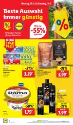 Gazetka promocyjna Lidl - Aktionsprospekt - Gazetka - ważna od 18.05 do 18.05.2024 - strona 8 - produkty: actimel, actimel drink, axe, body, bodyspray, bohne, bohnen, caffè crema, danone, danone actimel drink, drink, duschgel, eis, elle, espresso, ndk, preisvorteil, rama, reis, Schal, Schale, teller, Ti