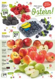 Gazetka promocyjna Edeka - Angebote der Woche - Gazetka - ważna od 09.04 do 09.04.2022 - strona 2 - produkty: beere, beeren, brombeere, brombeeren, heidelbeere, heidelbeeren, himbeer, himbeere, himbeeren, Schal, Schale, tafeläpfel, Wella