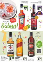 Gazetka promocyjna Edeka - Angebote der Woche - Gazetka - ważna od 09.04 do 09.04.2022 - strona 26 - produkty: angebot, angebotspreis, aperitif, aperol, blended scotch, blended scotch whisky, bourbon, bourbon whiskey, deutschlandcard, eis, erde, flasche, Havana Club, jim beam, johnnie walker, kentucky straight, kräuter, kräuterlikör, LG, likör, rama, reis, rum, scotch, scotch whisky, Ti, tuc, whiskey, whisky