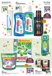 Gazetka promocyjna Edeka - Angebote der Woche - Gazetka - ważna od 09.04 do 09.04.2022 - strona 29 - produkty: alpecin, ariel, ariel waschmittel, beutel, cin, creme, eis, elkos, elle, energizer, flasche, fleisch, HP, katzennahrung, mundspülung, Schal, Schale, sensodyne, shampoo, sheba, spülmittel, spülung, tee, Ti, waschmittel, zahncreme