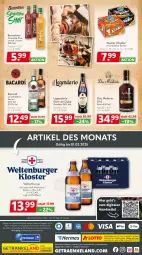 Gazetka promocyjna Getraenkeland - Gazetka - ważna od 15.02 do 15.02.2025 - strona 6 - produkty: abholpreise, aktionspreis, alkohol, bacardi, berentzen, bestpreis, bestpreise, burger, eis, Elan, flasche, getränk, getränke, kleiner klopfer, leine, likör, mac, payback, reis, rum, smoothie, Ti