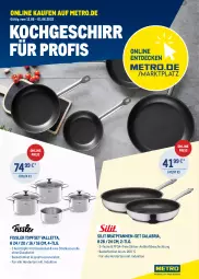 Gazetka promocyjna Metro - ONLINE-MARKTPLATZ - Gazetka - ważna od 01.06 do 01.06.2022 - strona 1 - produkty: backofen, bratpfanne, Bratpfannen-set, decke, Deckel, eis, fissler, geschirr, Glasdeckel, herdarten, LG, Metro, Ofen, pfanne, pfannen, pfannen-set, reis, Ria, spülmaschinen, stielkasserolle, Ti, topf, Topfset, valletta