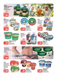 Gazetka promocyjna Feneberg - Prospekte - Gazetka - ważna od 21.10 do 21.10.2023 - strona 7 - produkty: activia, almette, alpenfrischkäse, auer, aufstrich, Bau, Bauer, Becher, bergader, brot, brotaufstrich, camembert, champignon, danone, danone activia, dessert, ehrmann, Ehrmann Grand Dessert, eis, flasche, frischkäse, frucht, Fruchtquark, Germ, getränk, gin, Käse, käsescheiben, Mett, milch, Müller, müllermilch, patros, quark, reis, Ti, topf, Topfen, weihenstephan