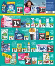 Gazetka promocyjna E Center - Angebote der Woche - Gazetka - ważna od 23.09 do 23.09.2023 - strona 18 - produkty: beutel, bürste, calgon, Cap, colgate, colgate total, coupon, coupons, creme, deka, domestos, duschgel, eier, eis, elmex, ente, entkalker, feinwaschmittel, flasche, Frosch, gin, haarpflege, haarspray, hakle, hakle toilettenpapier, heitmann, Heu, hundenahrung, hundesnack, hundesnacks, katzennahrung, kraft, LG, meridol, milch, mundspülung, nivea, Nivea Men, papier, perwoll, Pronto, Rasierklinge, rasierklingen, reifen, reiniger, Reinigung, reis, schaumfestiger, scheuermilch, shampoo, shampoo oder spülung, sidolin, snack, snacks, spee, spülung, super-knüller, Taft, Ti, toilettenpapier, Trockenshampoo, vita, vitakraft, waschmittel, wasser, wasserenthärter, wc-reiniger, wilkinson, zahnbürste, zahncreme, ZTE