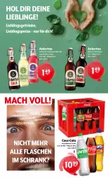 Gazetka promocyjna Getraenke Hoffmann - Prospekte - Gazetka - ważna od 01.03 do 01.03.2025 - strona 9 - produkty: brause, coca-cola, cola, eis, fassbrause, flasche, getränk, getränke, limo, limonade, mac, pils, pilsener, reis, Schrank