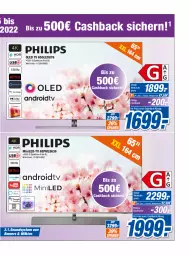 Gazetka promocyjna Expert Olpe - Prospekte - Gazetka - ważna od 20.05 do 20.05.2022 - strona 9 - produkty: eis, led tv, oled tv, Philips, reis, rum, Spektrum