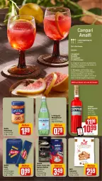 Gazetka promocyjna Rewe - Prospekte - Gazetka - ważna od 27.04 do 27.04.2024 - strona 5 - produkty: Alwa, aperitif, barilla, bier, Biere, bitter lemon, campari, cantuccini, cin, coupon, eis, eiswürfel, elle, espresso, garnier, Gläser, grapefruit, lavazza, mineralwasser, oder espresso, pasta, pesto, reis, rezept, rezepte, saft, Ti, tuc, wasser, wein, Weingläser, würfel
