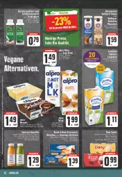 Gazetka promocyjna E Center - Angebote der Woche - Gazetka - ważna od 03.06 do 03.06.2023 - strona 12 - produkty: aktionspreis, alpro, angebot, bärenmarke, bio, brötchen, Croissant, croissants, Dany, dany sahne, deka, dessert, drink, edeka bio, eis, flasche, hafer, hörnchen, Innocent, kakao, landliebe, landmilch, milch, mousse, orange, orangen, orangensaft, reis, saft, sahne, schoko, schokolade, schokoladen, smoothie, soya, Ti, ZTE