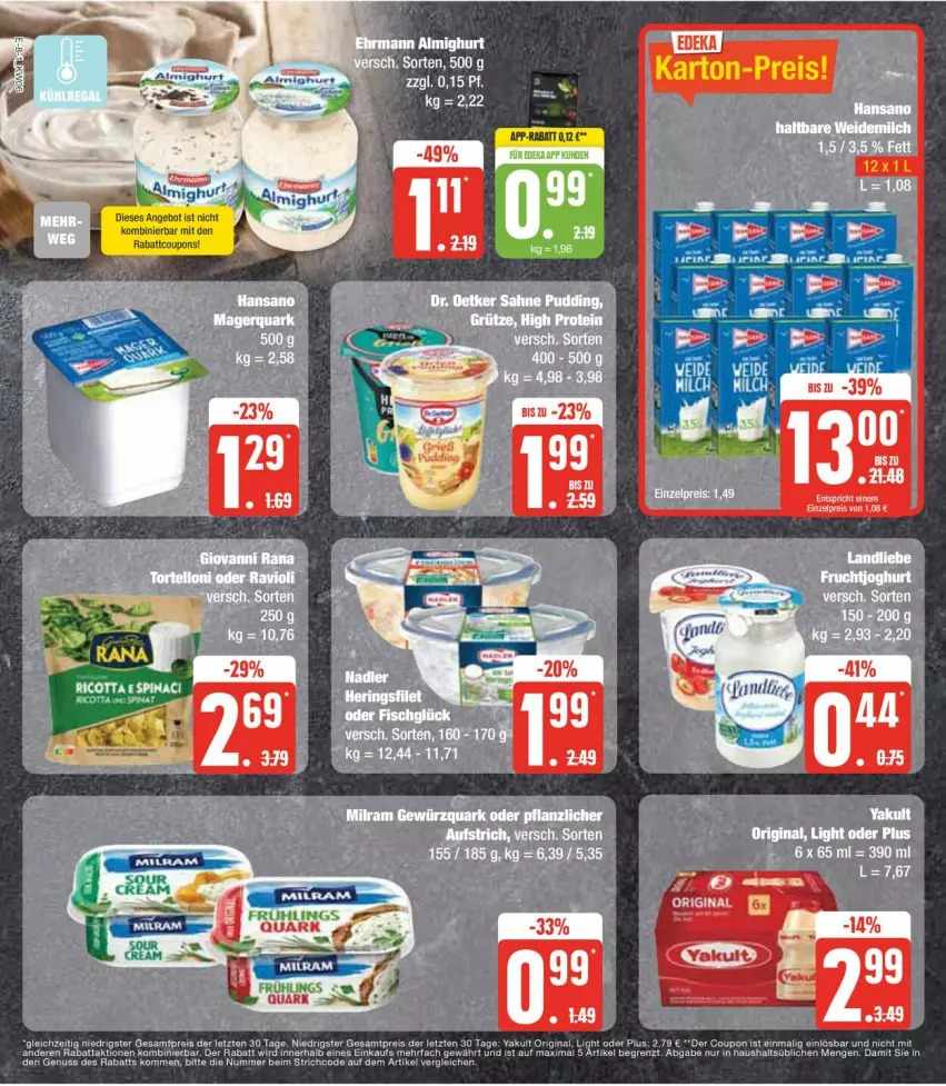 Aktueller Prospekt Edeka - Prospekte - von 05.02 bis 10.02.2024 - strona 12 - produkty: angebot, coupon, coupons, deka, eis, gin, Kraut, Ti