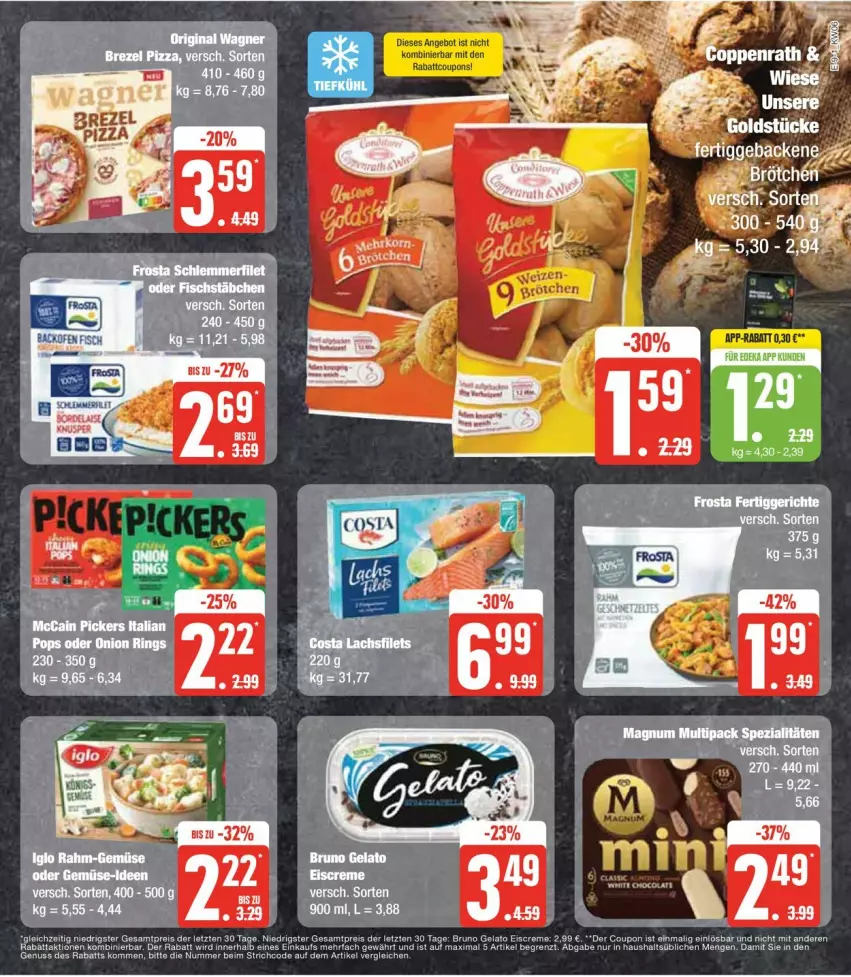 Aktueller Prospekt Edeka - Prospekte - von 05.02 bis 10.02.2024 - strona 13 - produkty: angebot, bruno gelato, coupon, coupons, creme, eis, eiscreme, ente, reis, Ti, ZTE