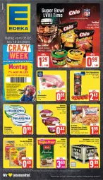 Gazetka promocyjna Edeka - Prospekte - Gazetka - ważna od 10.02 do 10.02.2024 - strona 1 - produkty: dip, Dr. Oetker, eis, elle, flammkuchen, kuchen, lamm, lebensmittel, philadelphia, pizza, reis, ristorante, ristorante pizza, steiner, Ti, warsteiner, ZTE