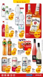 Gazetka promocyjna Penny - Prospekte - Gazetka - ważna od 06.04 do 06.04.2024 - strona 31 - produkty: Brei, budweiser, coca-cola, cola, eis, fanta, fuzetea, granini, grapefruit, Hefe, jim beam, kentucky straight, limo, Mezzo Mix, payback, sprite, steiner, Ti, tuc, volvic, wasser, whiskey