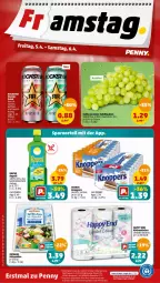 Gazetka promocyjna Penny - Prospekte - Gazetka - ważna od 06.04 do 06.04.2024 - strona 34 - produkty: auer, elle, Engel, hirtenkäse, Käse, knoppers, küche, Küchen, küchentücher, mac, papier, rapso, rapsöl, Schal, Schale, storck, tafeltrauben, Ti, trauben, trolli, tücher