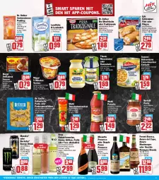 Gazetka promocyjna Hit - Wochenprospekt - Gazetka - ważna od 03.05 do 03.05.2025 - strona 3 - produkty: alkohol, amaro, Amaro del Capo, basilikum, Becher, bertolli, bree, Cap, chia, coupon, coupons, De Cecco, delikatess sauce, die ofenfrische, doppio passo, Dr. Oetker, drink, ecco, eintöpfe, eis, energy drink, ente, feinschmecker, Fernet, fernet branca, filegro, filet, flasche, iglo, italienische pasta, landliebe, landmilch, maggi, mayonnaise, milch, mionetto, monster, monte, Mutti, Ofen, passo, pasta, pesto, prosecco, pudding, rebsortenweine, reis, remoulade, Rockstar, sauce, saucen, schlemmerfilet, Spezi, terrine, thomy, Ti, tomate, tomaten, tradizionale, Vecchia Romagna, wein, weine, Yo, ZTE