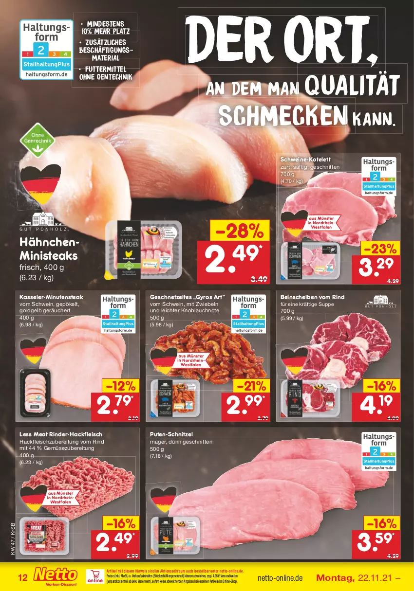 Aktueller Prospekt Netto Marken-Discount - Filial Angebote - von 22.11 bis 27.11.2021 - strona 14