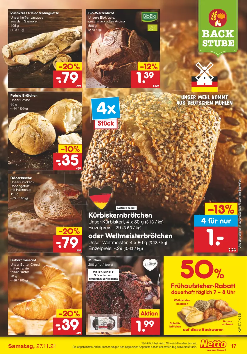 Aktueller Prospekt Netto Marken-Discount - Filial Angebote - von 22.11 bis 27.11.2021 - strona 19