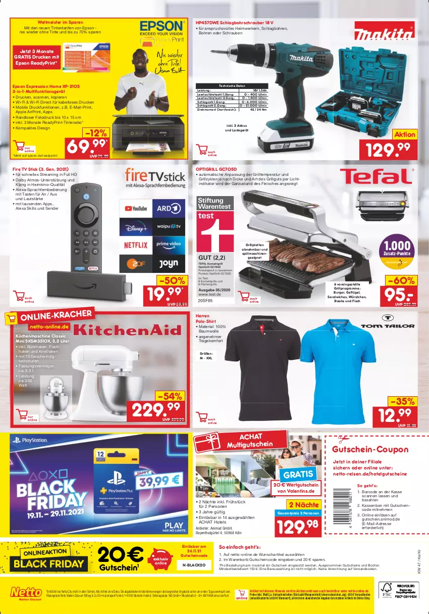 Aktueller Prospekt Netto Marken-Discount - Filial Angebote - von 22.11 bis 27.11.2021 - strona 2