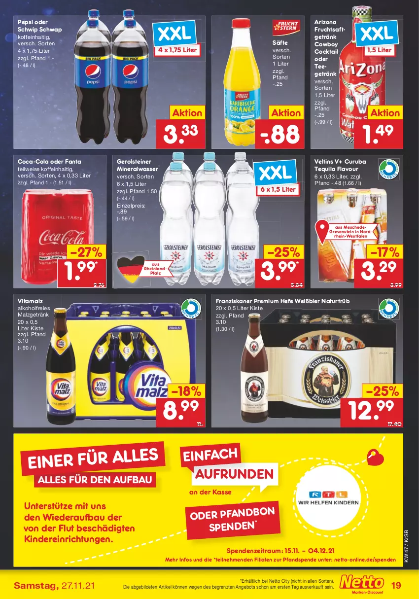 Aktueller Prospekt Netto Marken-Discount - Filial Angebote - von 22.11 bis 27.11.2021 - strona 21