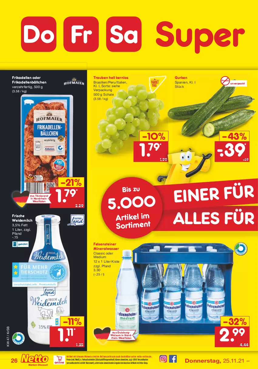 Aktueller Prospekt Netto Marken-Discount - Filial Angebote - von 22.11 bis 27.11.2021 - strona 28