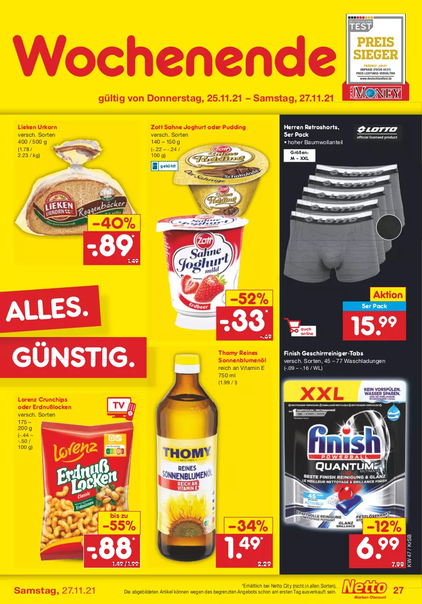 Aktueller Prospekt Netto Marken-Discount - Filial Angebote - von 22.11 bis 27.11.2021 - strona 29