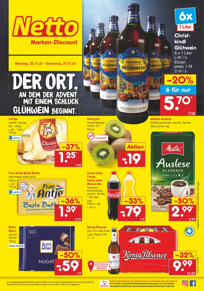 Aktueller Prospekt Netto Marken-Discount - Filial Angebote - von 22.11 bis 27.11.2021 - strona 3