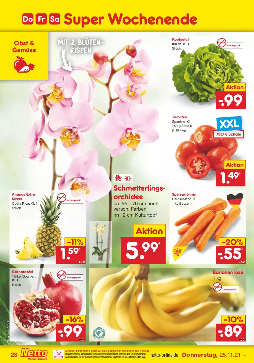 Aktueller Prospekt Netto Marken-Discount - Filial Angebote - von 22.11 bis 27.11.2021 - strona 30