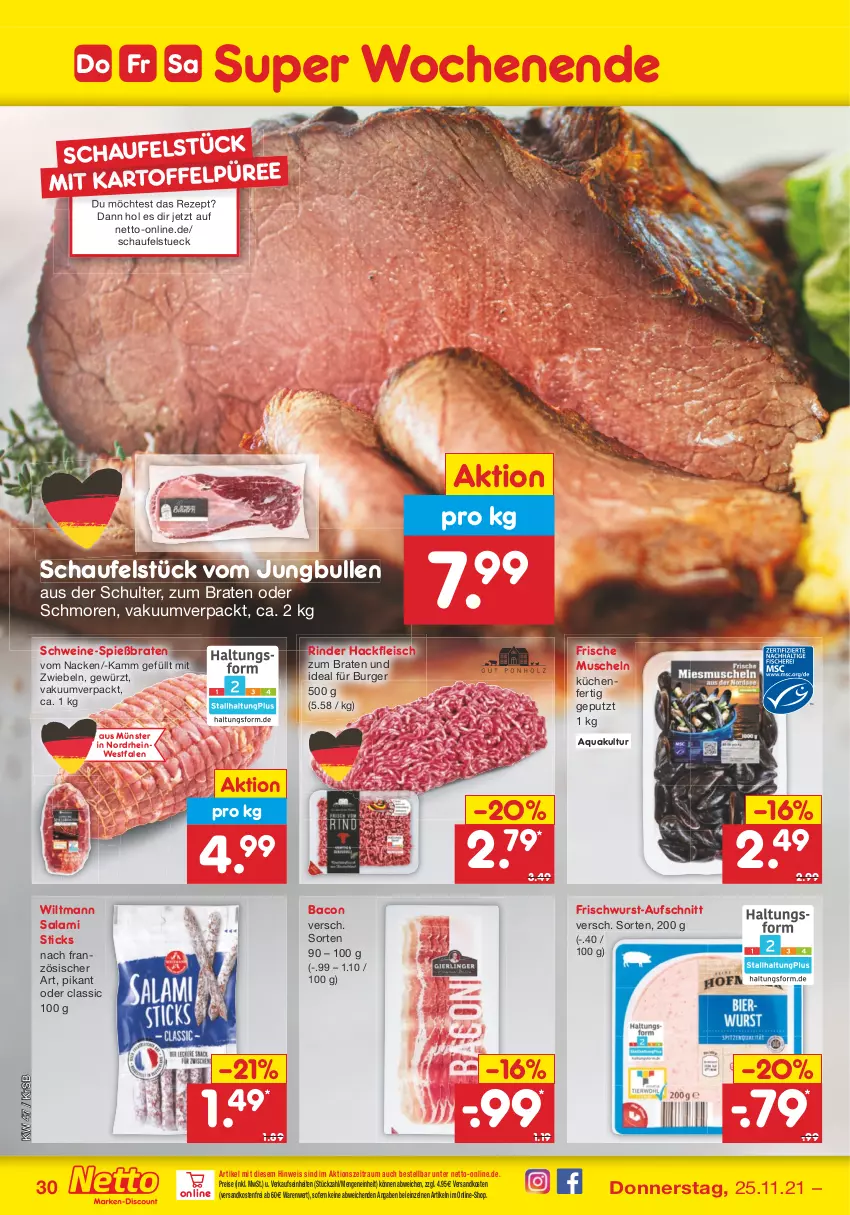 Aktueller Prospekt Netto Marken-Discount - Filial Angebote - von 22.11 bis 27.11.2021 - strona 32