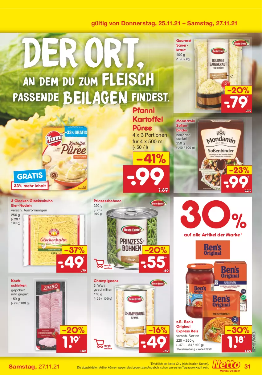 Aktueller Prospekt Netto Marken-Discount - Filial Angebote - von 22.11 bis 27.11.2021 - strona 33