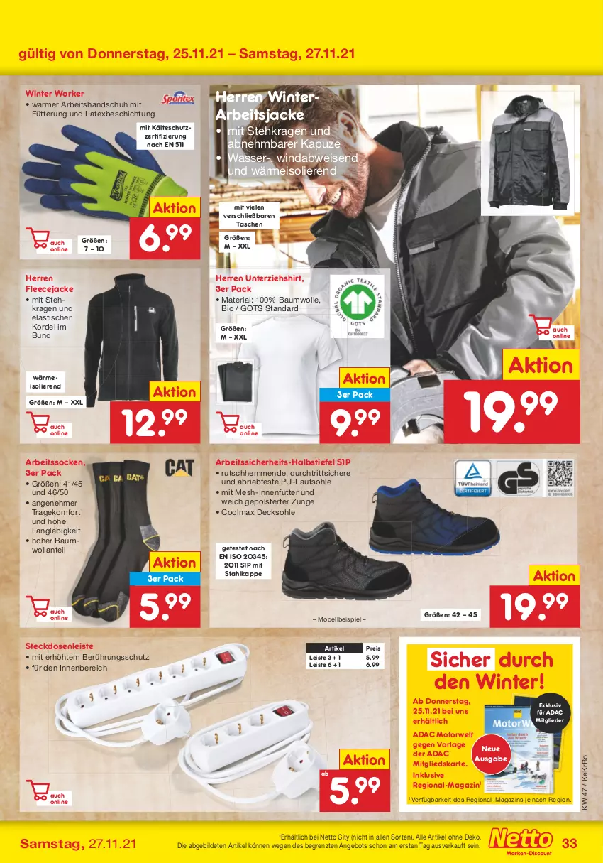 Aktueller Prospekt Netto Marken-Discount - Filial Angebote - von 22.11 bis 27.11.2021 - strona 35